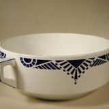 Art Deco bowl in Orchies earthenware