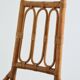 6 Italian high chairs in bamboo and rattan from the 1960s.