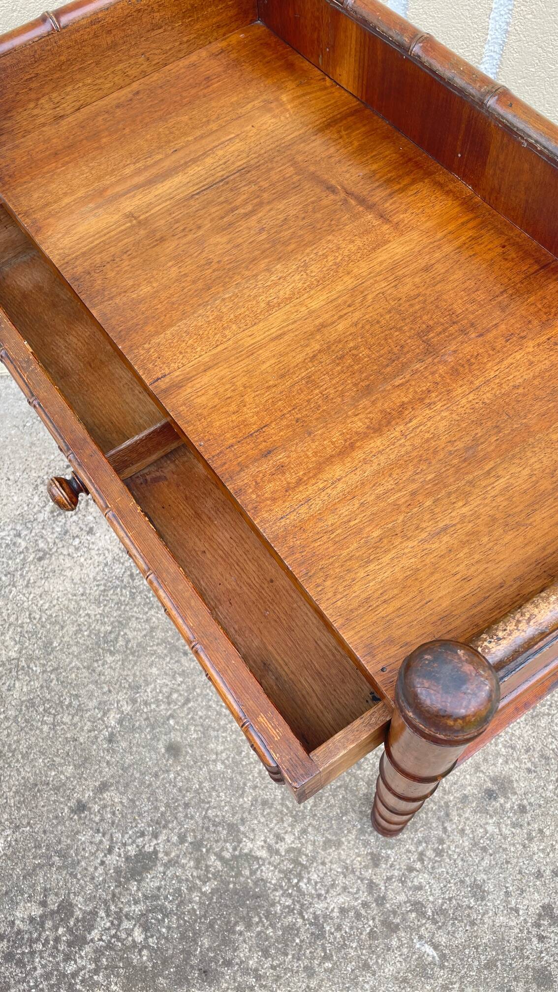 BUREAU Console 1900 dit BAMBOU