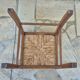Tabouret paillé Français vintage