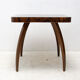 Fully renovated walnut Spider table H 259 by Jindřich Halabala, 1950´s