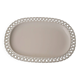 Plat en opaline blanche