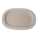 Plat en opaline blanche