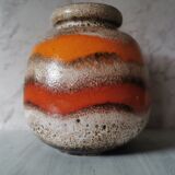 Vase ball fat lava Sheurich 284-19