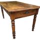 Table de ferme Louis Philippe en noyer 19’s