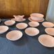 Salins 38 Piece Pink Dinnerware Set