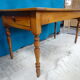 Table de ferme en bois fruitier