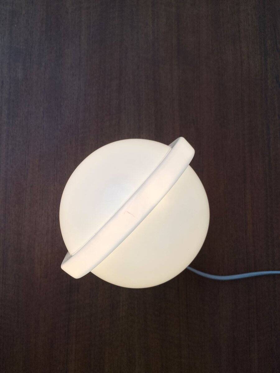 Mid-century German space age postmodern glass table lamp by Peill & Putzler, 1960s