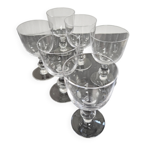 verres en cristal de
