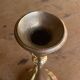 Pair of brass candlesticks