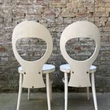 Pair of Baumann chairs, seagull model