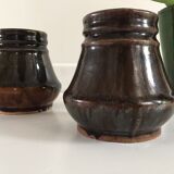 Set of 3 vintage ceramic vases