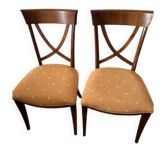 Cherry chair and fabric