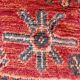 Vintage Persian Luri rug wool from the 1950s