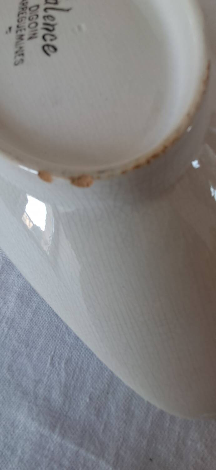 Valence model dish from Digoin Sarreguemines. Vintage