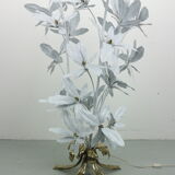 Flower Brass Floor Lamp, 1970s
