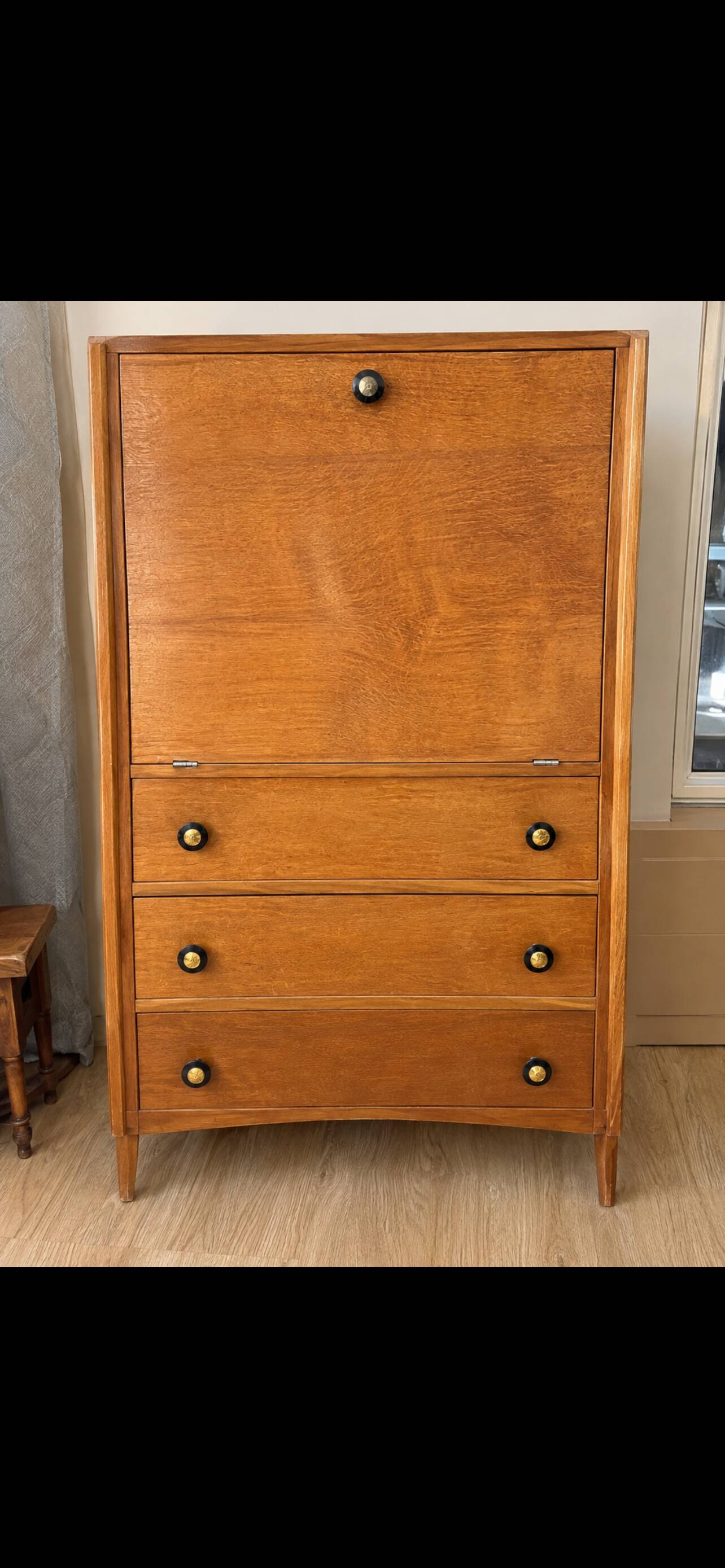Secrétaire buffet meuble de rangement