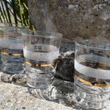 Lot of granite glasses