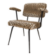 Fauteuil vintage moderniste léopard