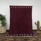 Beni Ourain Berber rug in natural wool, size 1.5/2.5 m.
