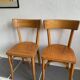 4 chaises bistrot vintage Baumann