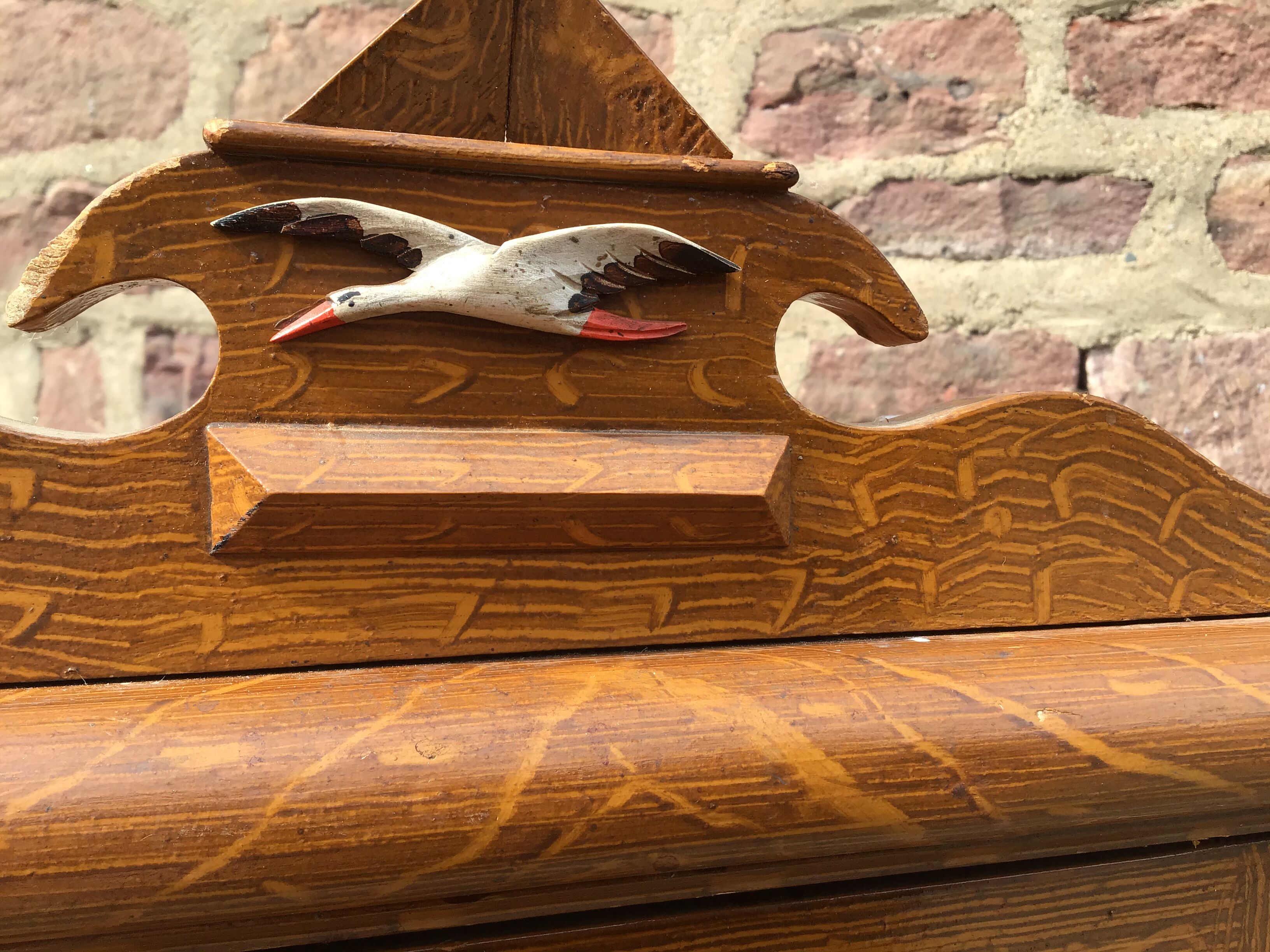 Vintage wall cabinet