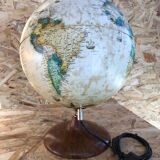 Former globe world map tecnodidattica discovery 30 vintage