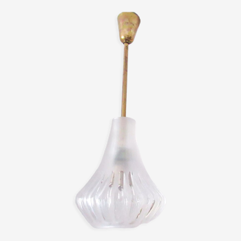 Venetian glass pendant lamp 50s