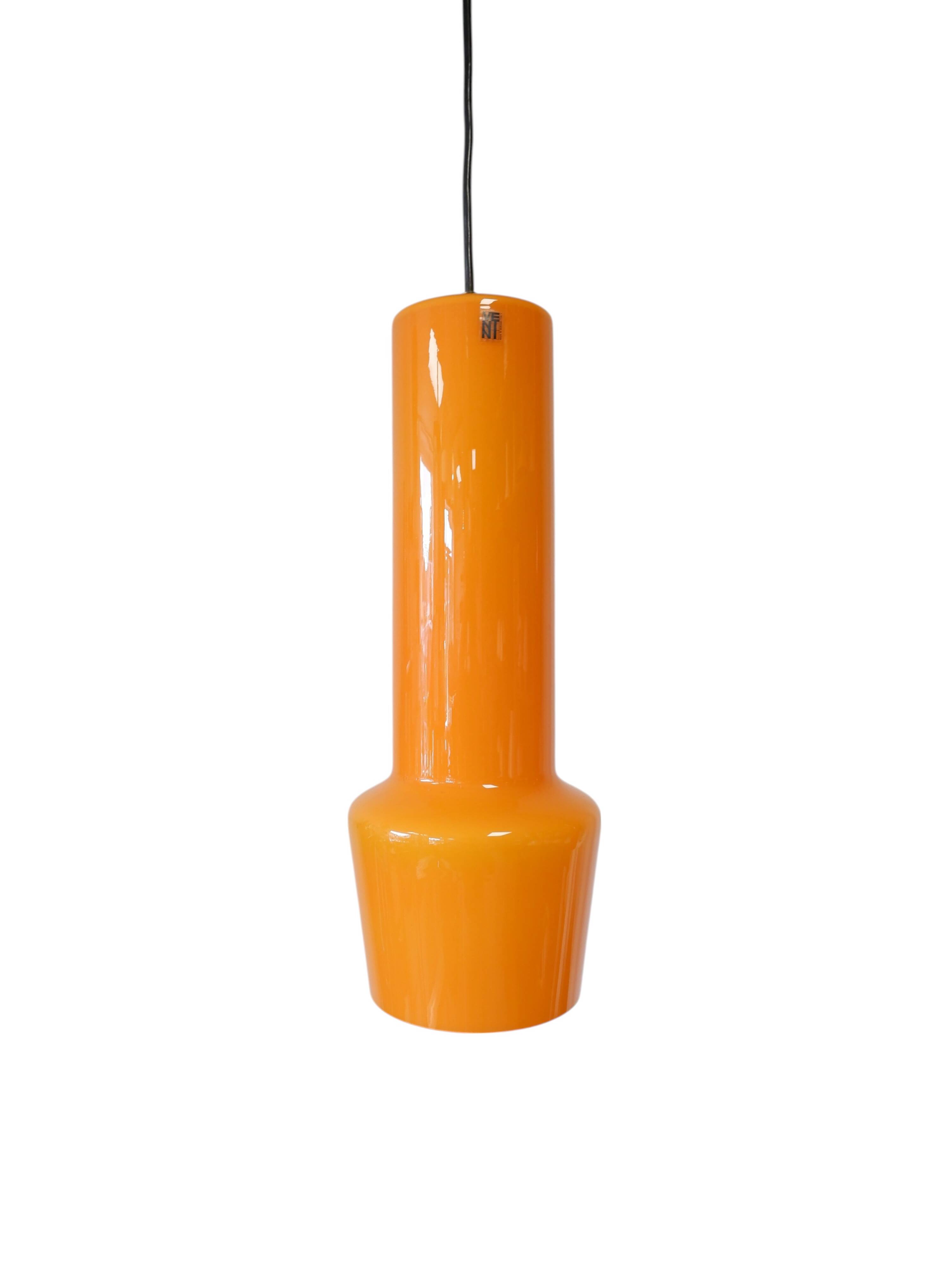 Lampe suspendue en verre Venini