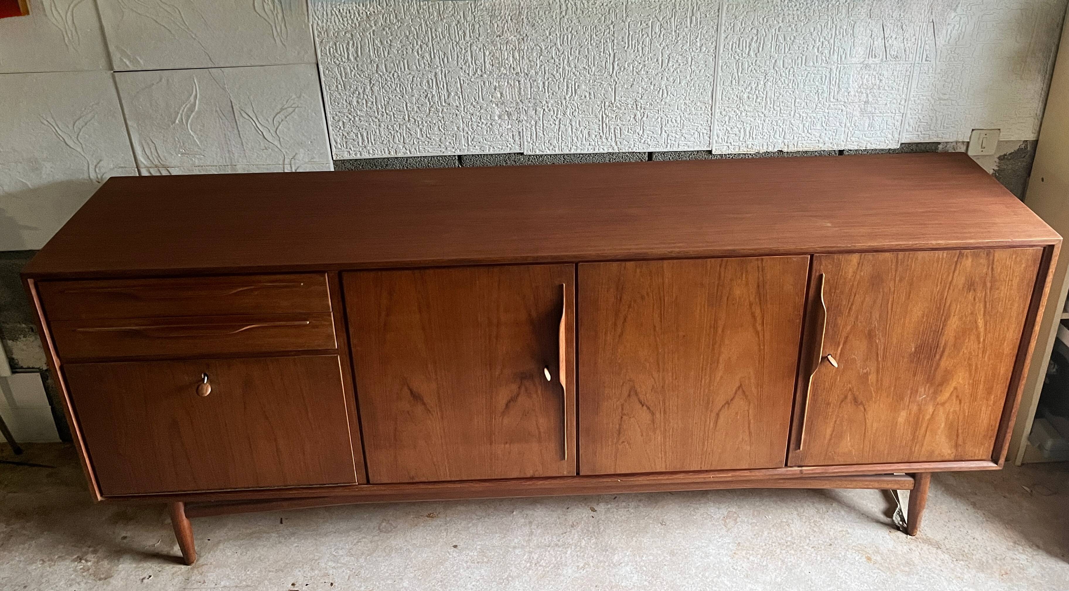 Vintage Swiss Teak Enfilade