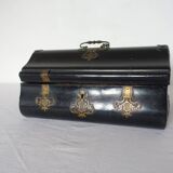 Domed Napoleon III hinged chest by Alphonse Giroux in Paris