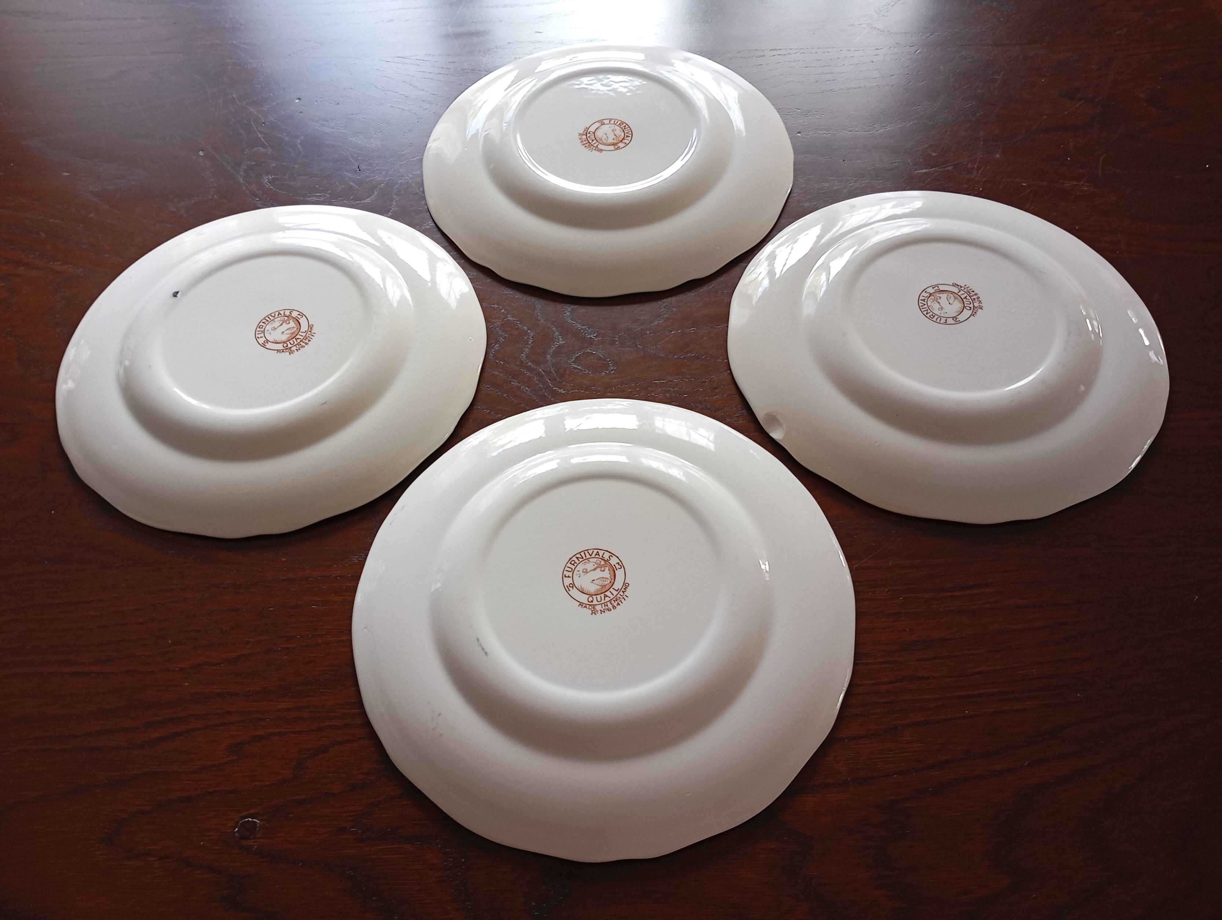English flat plates by Furnivals "Quail"