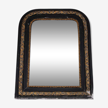 Old wooden mirror