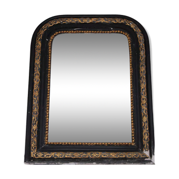 Ancien miroir en bois