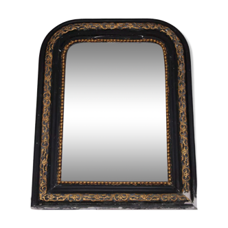 Old wooden mirror