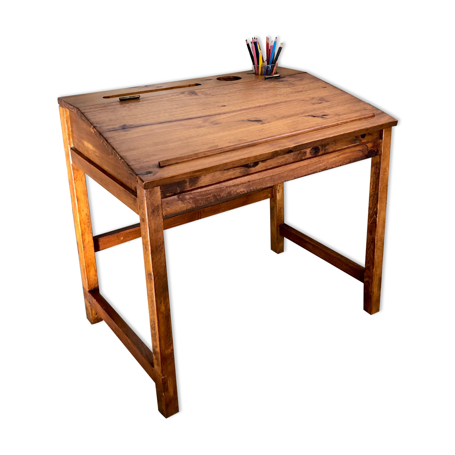Children's desk with box