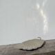 Vintage silver-plated metal trinket tray or leaf-shaped dish