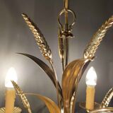 Hanging lamp ears of wheat