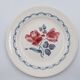 6 dessert plates Digoin Sarreguemines décor Cannes diameter 20.3 cm