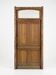 Solid oak entrance door 19th century