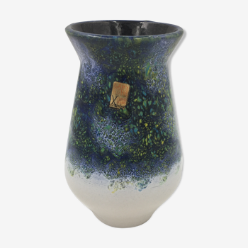 Vase en céramique Bhorh bleu