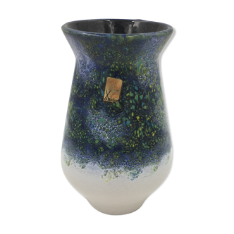 Blue Bhorh ceramic vase