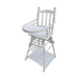 Old white baby high chair