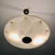 Round suspension white golden star 1950