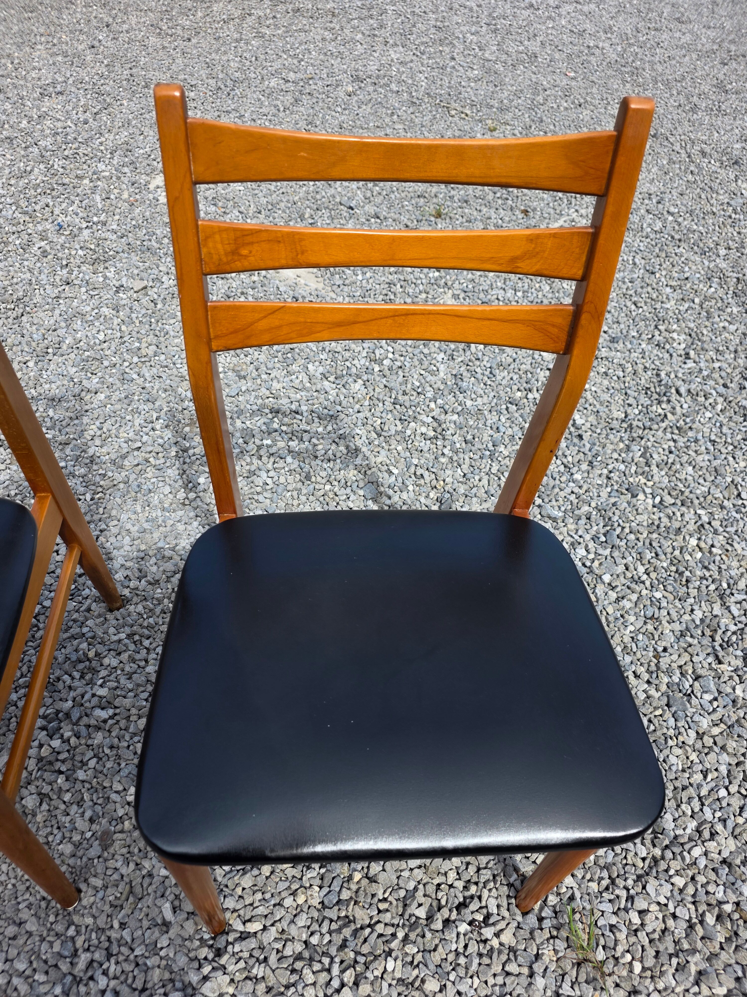 4 Scandinavian chairs from the 1960s