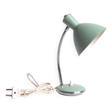 Vintage lacquered metal desk lamp