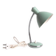 Vintage lacquered metal desk lamp