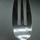 12 silver metal cake forks model louis xv style shell