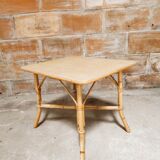 Rattan coffee table