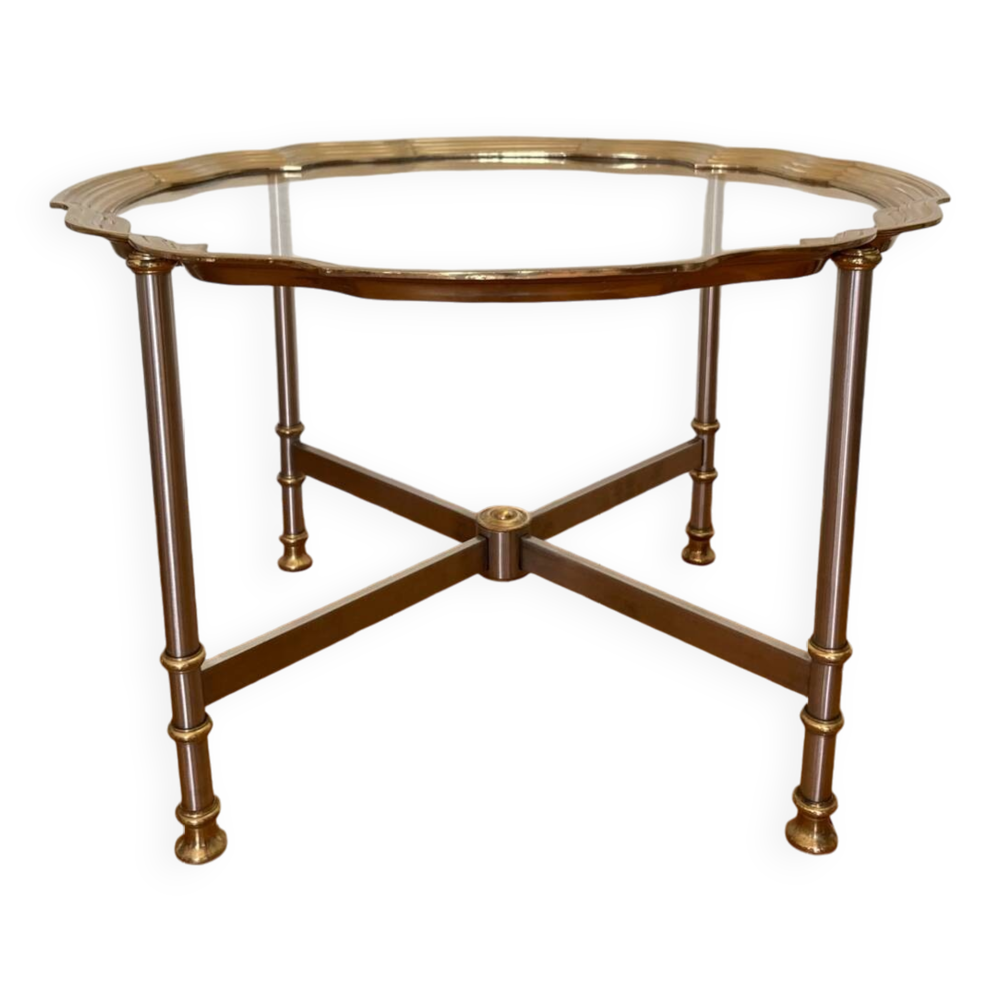 Table basse americaine Labarge « Hollywood Regency »